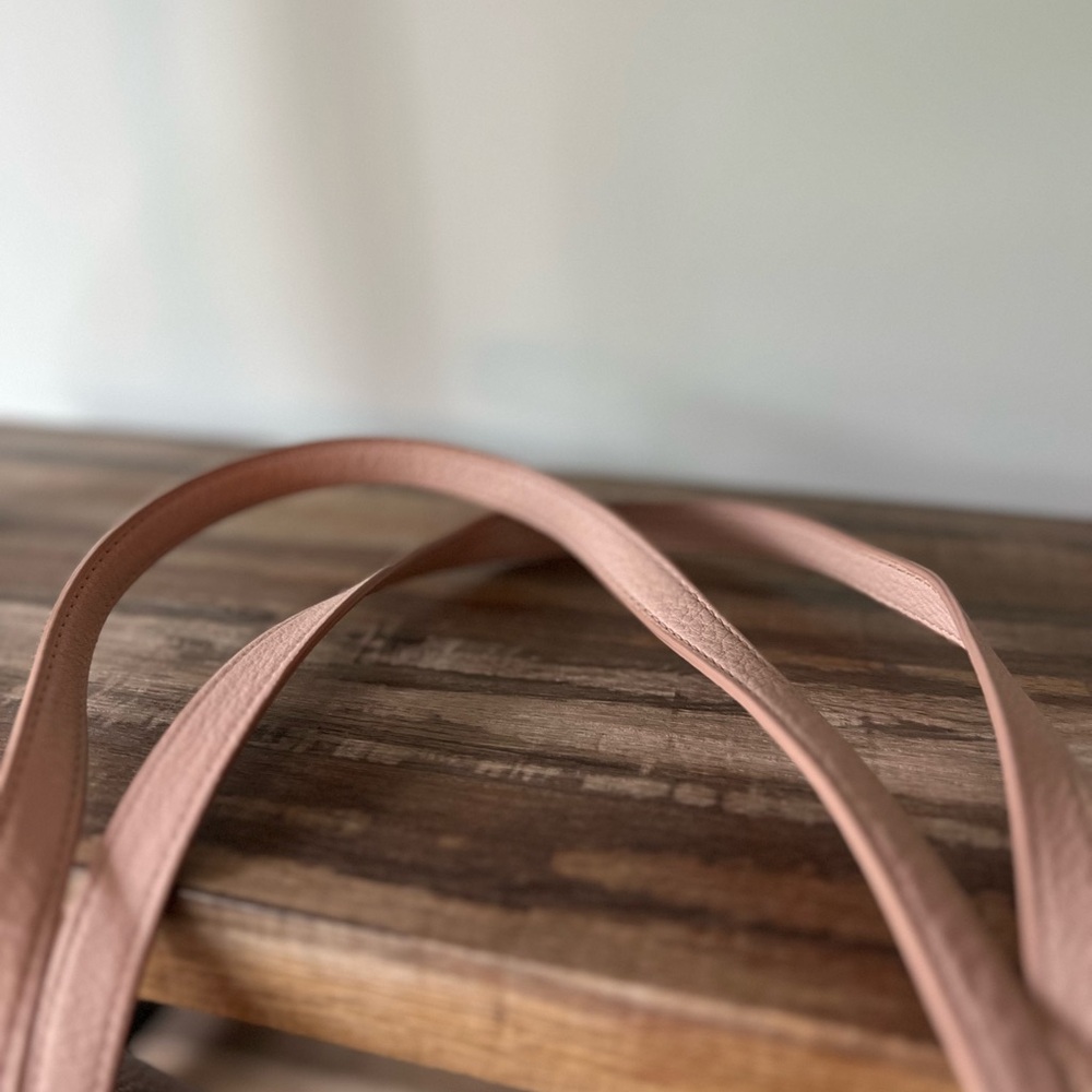 Kate Spade Hayes Pebble Leather Pink Blush Tote - Picture 9 of 15